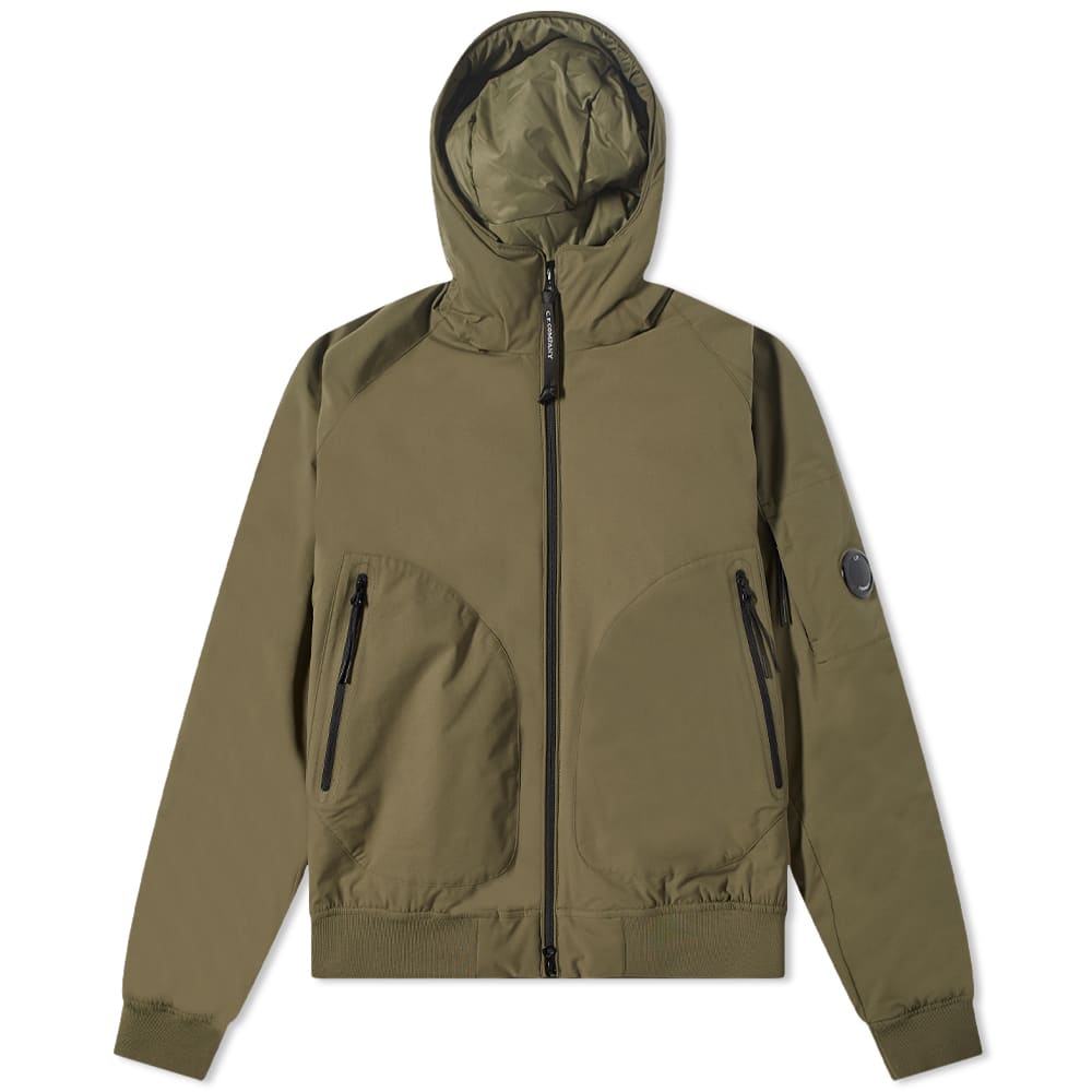 Bunda C.P. Company Pro-Tek Hooded Arm Lens Jacket Stone Zelené | 11CMOW173A-004117A-665, 0