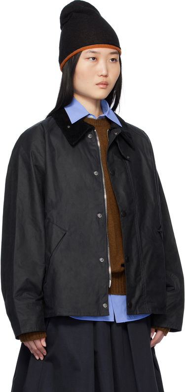 Parka Barbour Waxed Cotton Jacket Navy | MWX1678NY91, 2