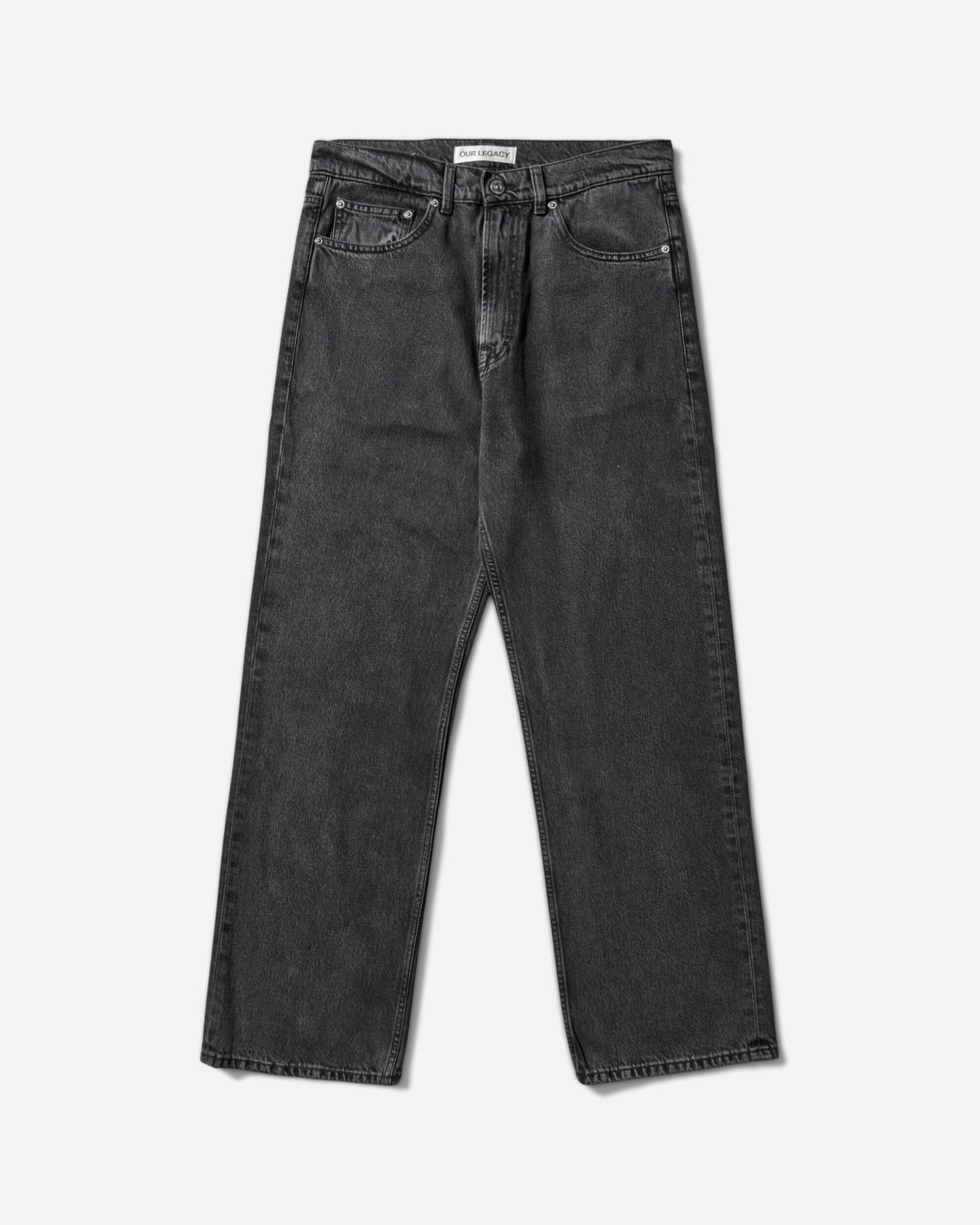 Džínsy ROA WORK SHOP Trail Cut Relaxed Fit Jeans Čierna | WS254TB BLK0001, 0