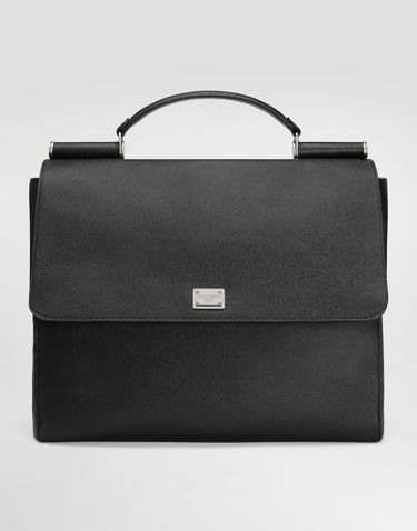 Taška cez rameno Dolce & Gabbana Dolce & Gabbana Sicily Briefcase Čierna | BM2447BG06580999, 0