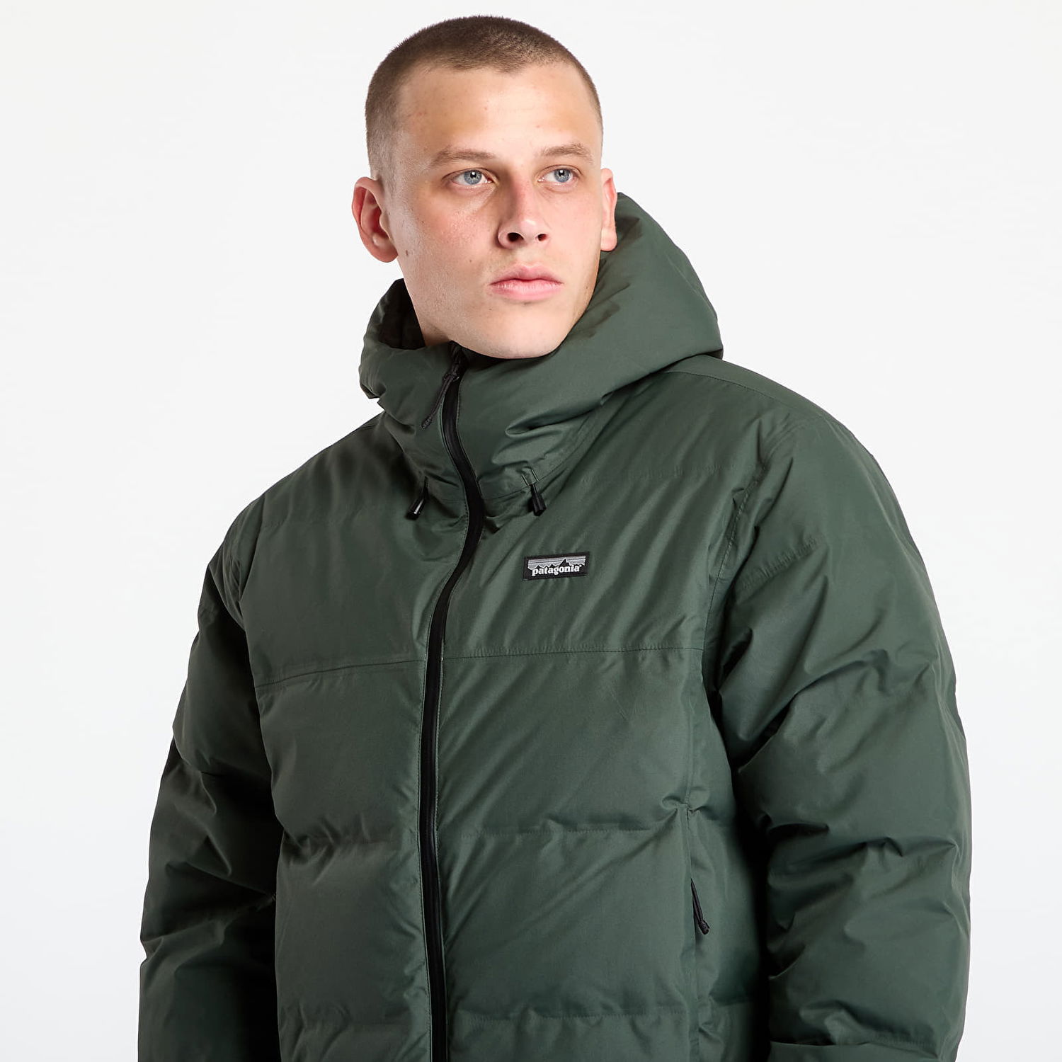 Prešívaná bunda Patagonia Jacket Jackson Glacier Jacket Old Growth Green Zelené | 27921 OLGG, 1