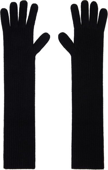 Rukavice Loulou de Saison Loulou de Saison Milos Cashmere Long Gloves Čierna | MILOS, 0