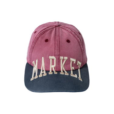 Klobúk MARKET Vintage Arc 6-Panel Hat Rôznofarebný | HT0067-WINE, 4