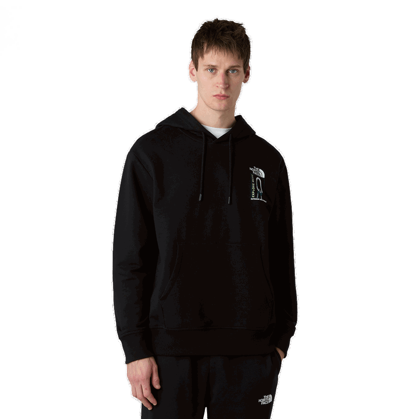 Mikina The North Face Explore Gear Relaxed Hoodie Čierna | NF0A8F2KJK31