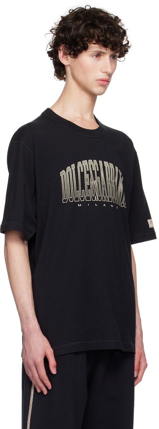 Tričko Dolce & Gabbana Dolce&Gabbana Logo Print T-Shirt Čierna | G8PN9TG7NWT, 1
