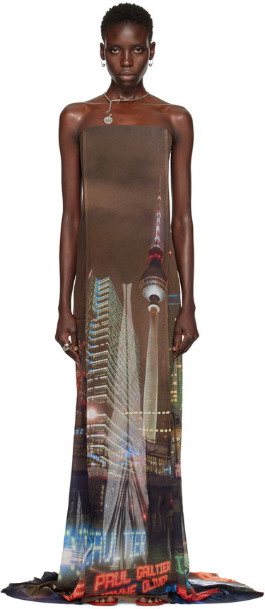 Šaty Jean Paul Gaultier Shayne Oliver Edition Maxi Dress Rôznofarebný | 24/27-F-RO181-T551-60405030, 0
