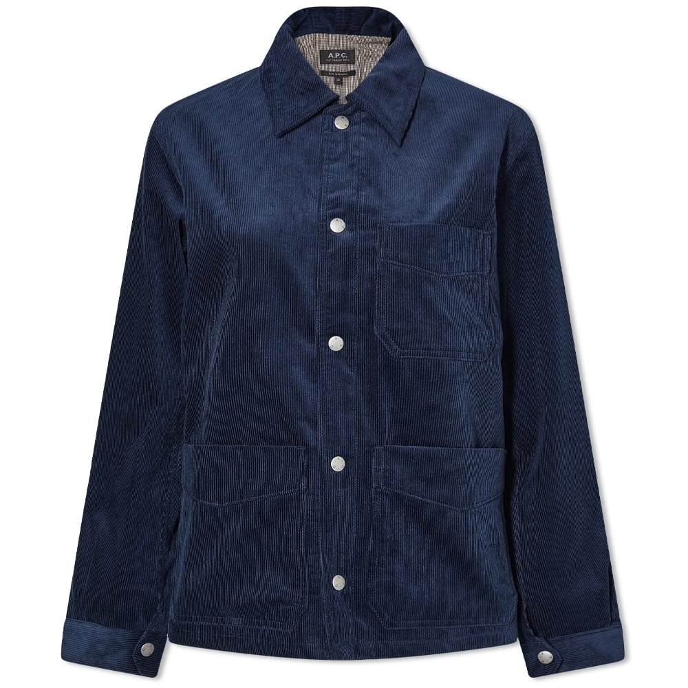 Košeľa A.P.C. Julia Cord Shirt Jacket Navy | COESY-F02715-IAJ, 0