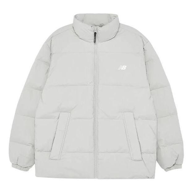 Prešívaná bunda New Balance Down Jacket Šedá | AMJ34324-SEN