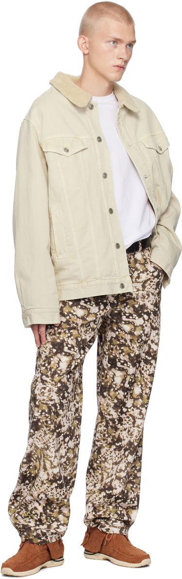 Bunda ISABEL MARANT Isabel Marant Japao Faux-Shearling Denim Jacket Béžová | VE0380HA-B3H05H, 3
