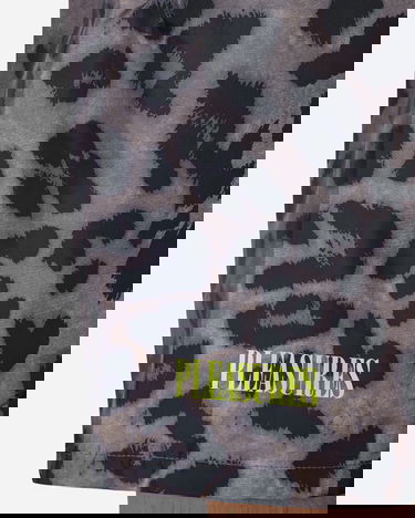 Šortky Pleasures Leopard Running Shorts Hnedá | P23SU035 BROWN, 5