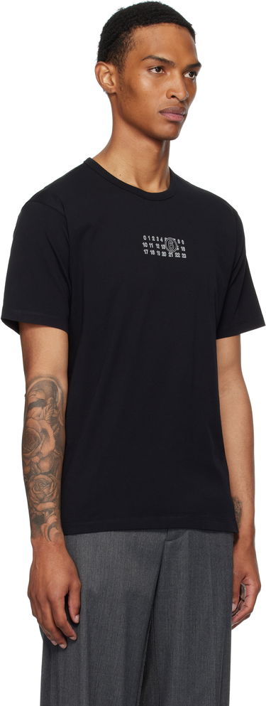 Tričko Maison Margiela MM6 Maison Margiela Logo T-Shirt Biela | SH0GC0057 S24312, 4
