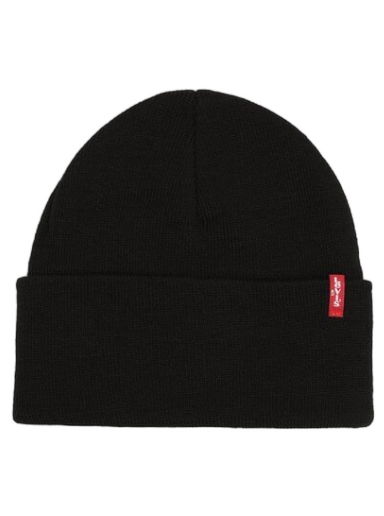 Kulicha Levi's Slouchy Red Tab Beanie Čierna | 77138-0889