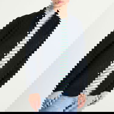 Košeľa Portuguese Flannel Lobo Button Down Corduroy Shirt Size Small Navy | AW25051-NVY, 2