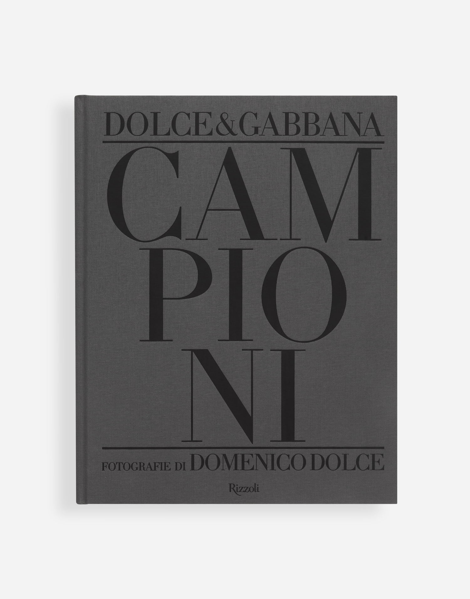 Kniha a časopis Dolce & Gabbana Campioni Book by Domenico Dolce Šedá | VL1024VLTW19V000, 0