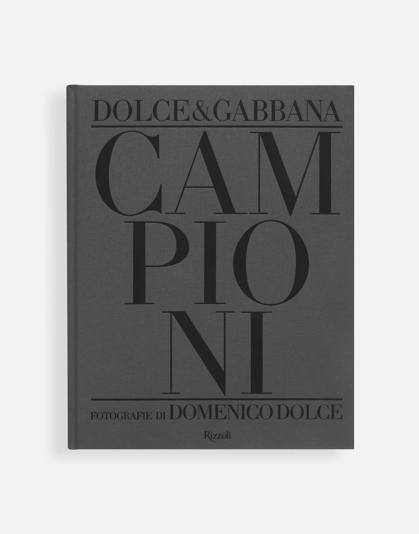 Kniha a časopis Dolce & Gabbana Campioni Book by Domenico Dolce Šedá | VL1024VLTW19V000