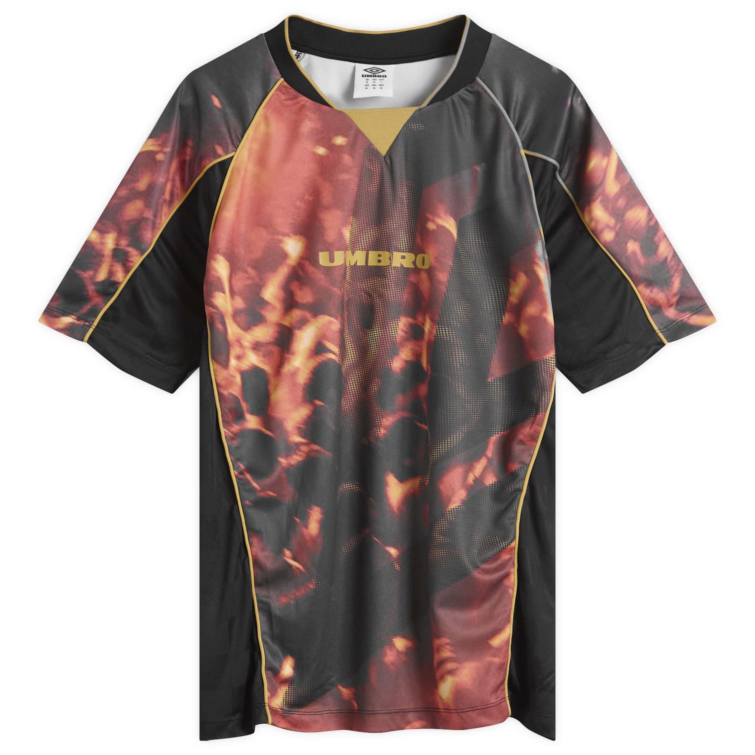 Tričko Umbro Panelled Raglan T-Shirt Čierna | 66704U-060, 0