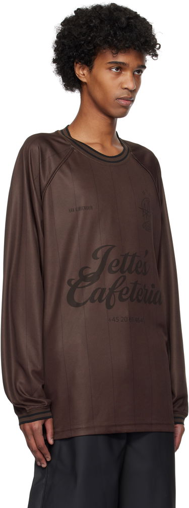 Dres Han Kjøbenhavn Han Kjobenhavn Logo Football Long Sleeve T-Shirt Hnedá | M-134406, 1