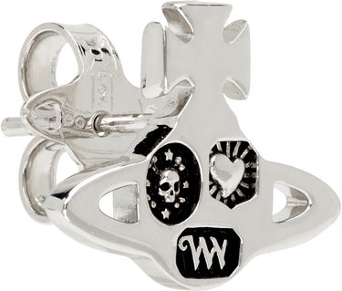 Náušnice Vivienne Westwood Crispin Single Earring Metalická | 6201037G-01P017-, 1