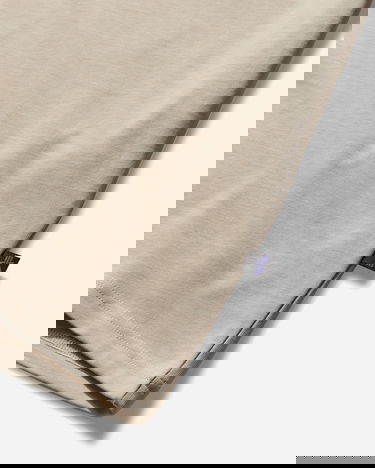 Crop Top Alpha Industries UV Protection Base T-Shirt Béžová | 756503 300, 4