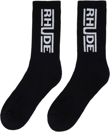 Ponožky Rhude Rhude Champions Logo Socks Čierna | RHPS25SO05117, 1