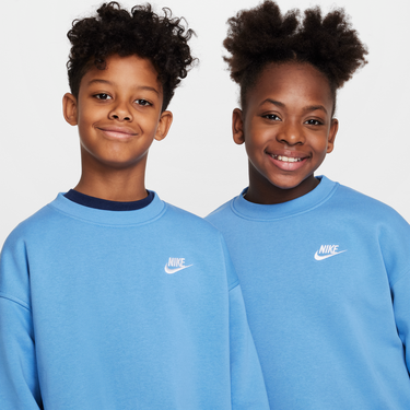 Mikina Nike Nike Sportswear Club Fleece Crew Sweatshirt Modrá | FD2923-489, 2