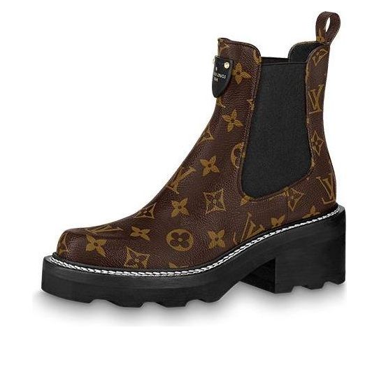 Tenisky a topánky Louis Vuitton Beaubourg Ankle Boots Hnedá | 1A8QCI, 0