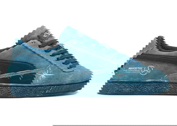 Tenisky a topánky Puma Suede Mercedes-AMG Petronas F1 Modrá | 308119-01, 0