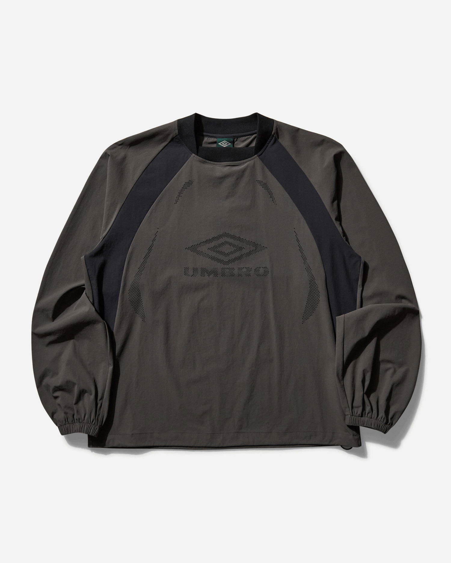Sveter Umbro Lasered Nylon Crewneck Top Šedá | UBMW0252FA164 GRY0046, 1