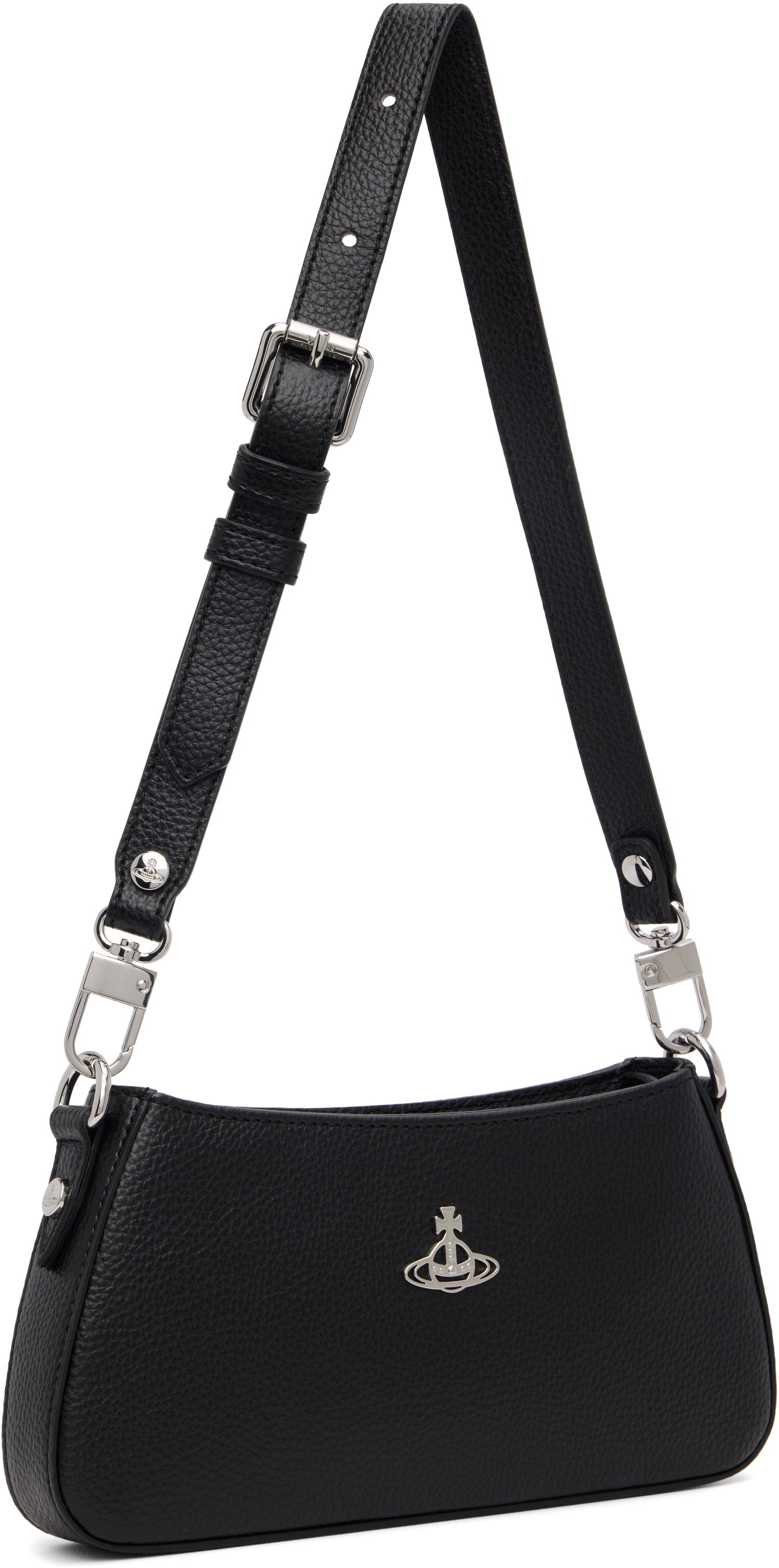 Taška cez rameno Vivienne Westwood Vivienne Westwood Tasha Shoulder Phone Bag Čierna | 5801000GW-S000D-, 1
