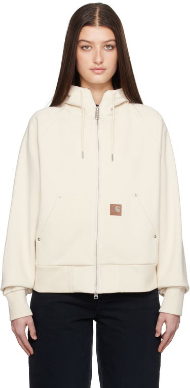 Mikina Carhartt WIP Carhartt WIP Eldon Zip-Up Hoodie Biela | I034374 05XX, 0