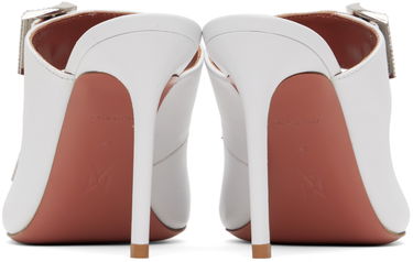 Doplnky Amina Muaddi Amina Muaddi Millie Heeled Sandals Čierna | MILLIE SLIPPER ST NAPPA, 4
