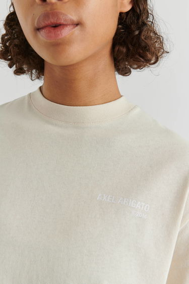 Tričko AXEL ARIGATO Float Oversized T-Shirt Béžová | A2214001, 6