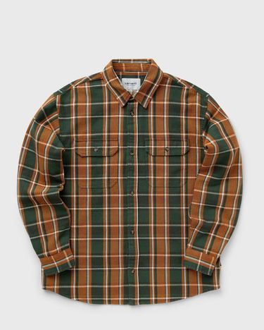 Košeľa Carhartt WIP Hobart Shirt Long Sleeve Zelené | I033820-2GA.XX, 0