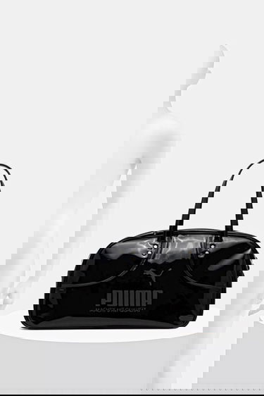 Kabelka Puma Shiny Patent Bowling Bag Čierna | 91428, 5