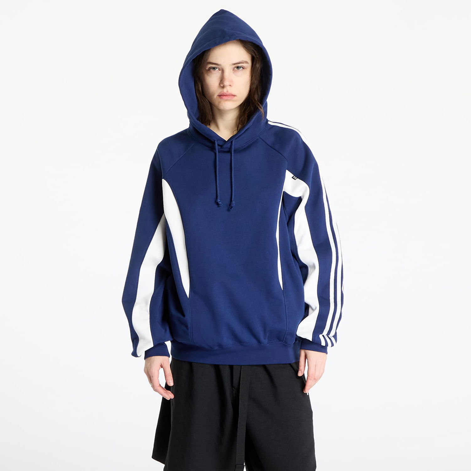Mikina Y-3 Y-3 Cut Line Hoodie Navy | JM3231, 1