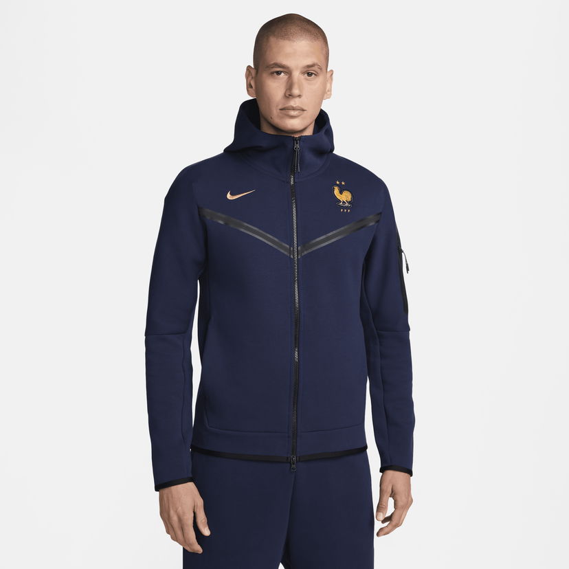 Mikina Nike FFF Tech Fleece Windrunner Navy | FJ8155-498