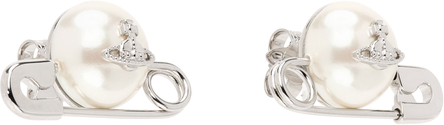 Náušnice Vivienne Westwood Jordan Earrings Metalická | 6201035F-02P154-, 1