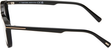 Slnečné okuliare Tom Ford Tom Ford Square Blue Block Glasses Čierna | FT5960-B_52001, 2