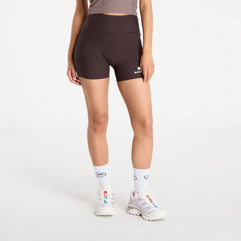 Ponožky Saysky SAYSKY Combat+ Rib Short Tights 4" Hnedá | OWRST22C712