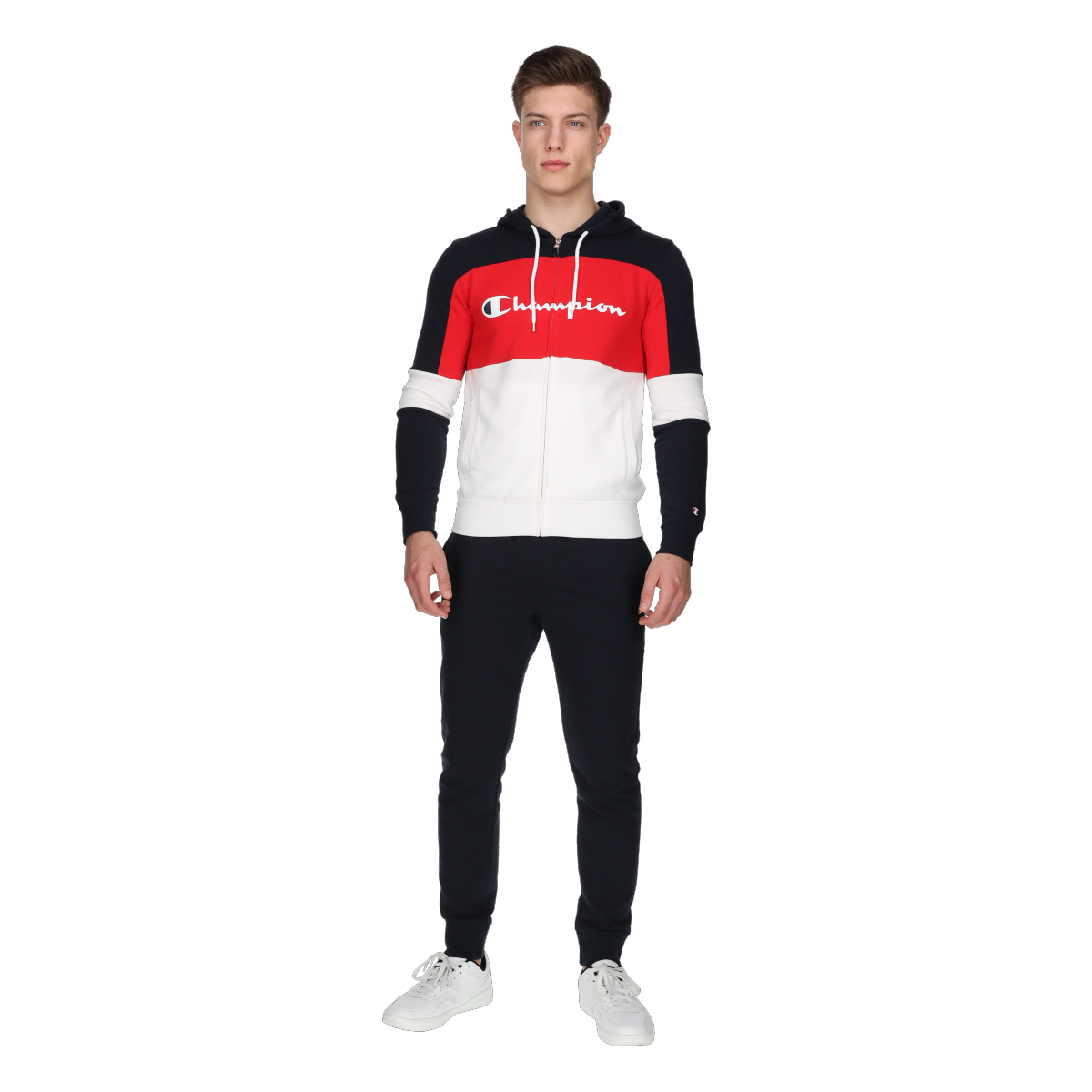 Súprava Champion Colorblock Hooded Tracksuit Rôznofarebný | 219943-WW001, 0