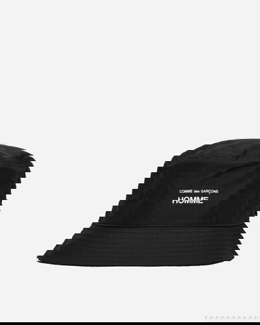 Klobúk Comme des Garçons COMME des GARÇONS HOMME Logo Bucket Hat Čierna | HO-K602-051 001, 1
