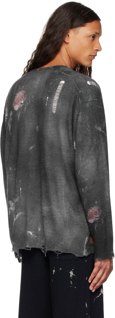 Sveter R13 R13 Cashmere Boyfriend Cardigan Šedá | R13MY200-Y156A, 2