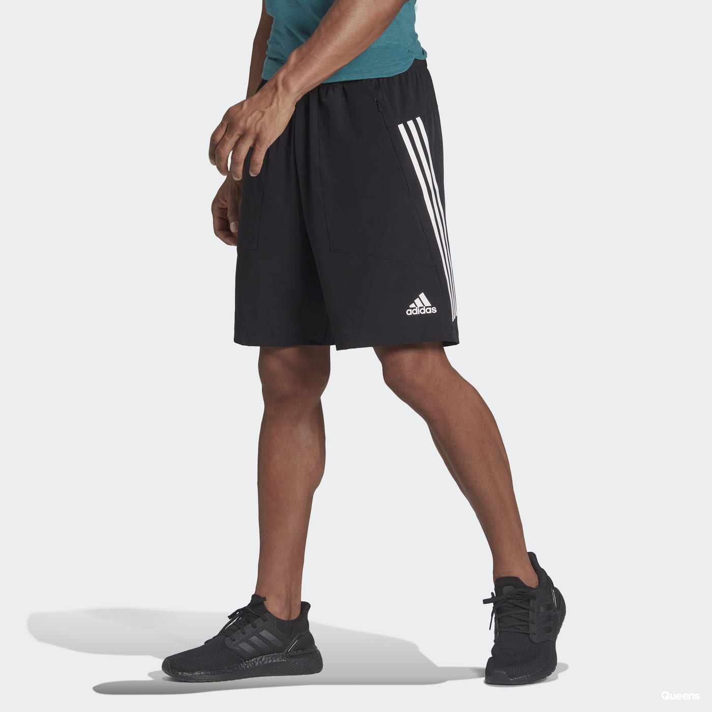 Šortky adidas Originals Train Icons Training Shorts Čierna | HB6521, 0