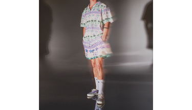 Šortky Vans Stranger Things x California Stripe Vollyshort Rôznofarebný | VN0007RUPNK, 4