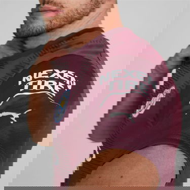 Dres Puma Maglia manica Vínová | 765745_97, 3