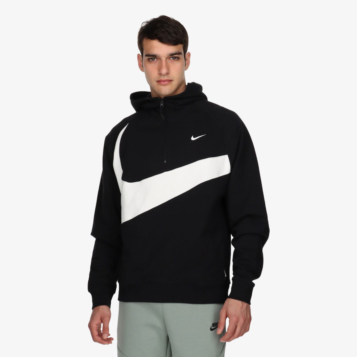 Mikina Nike Swoosh Hoodie Čierna | DX0566-010, 0