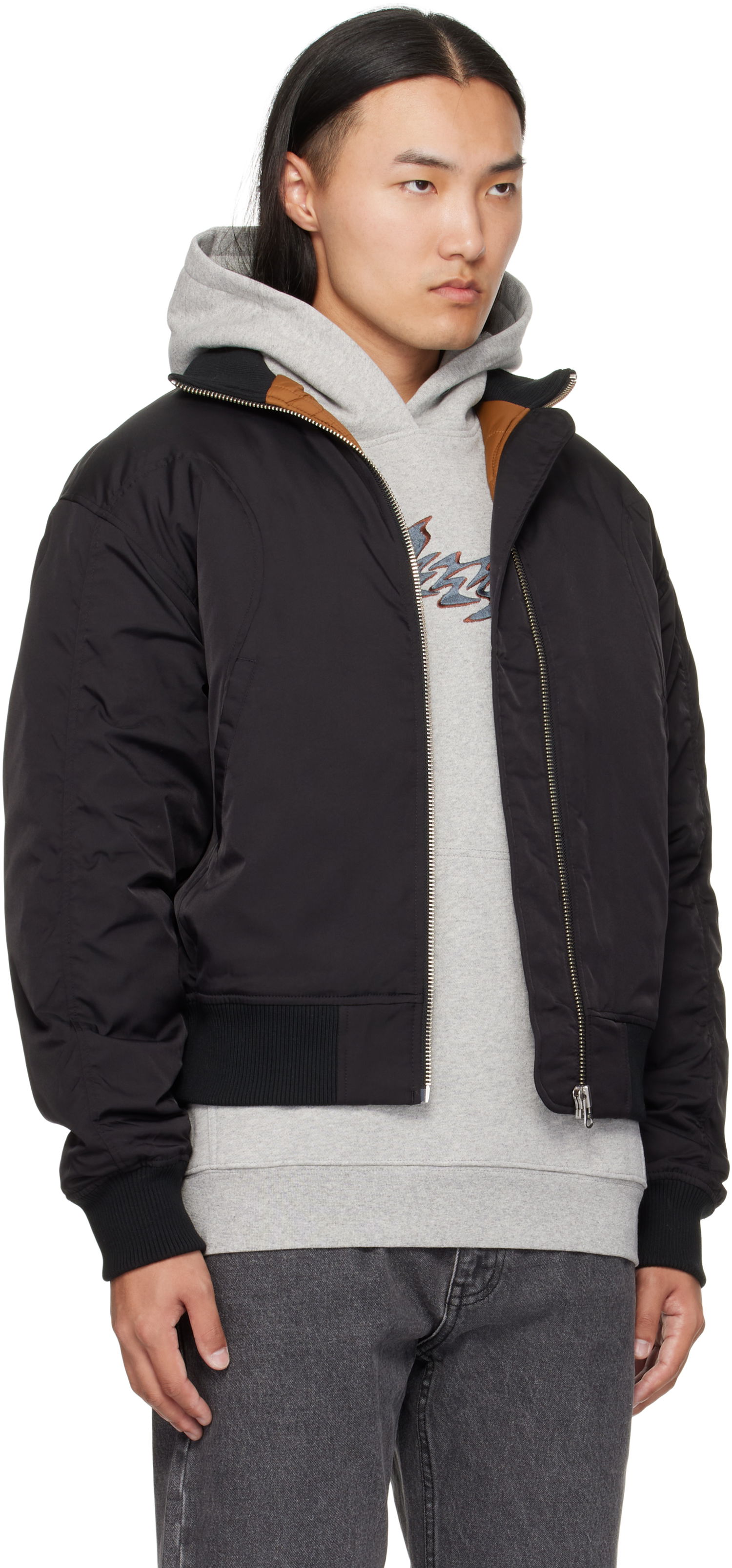 Bomber bunda Dime Dime Insulated Bomber Jacket Čierna | DIMEFA251BLK, 1