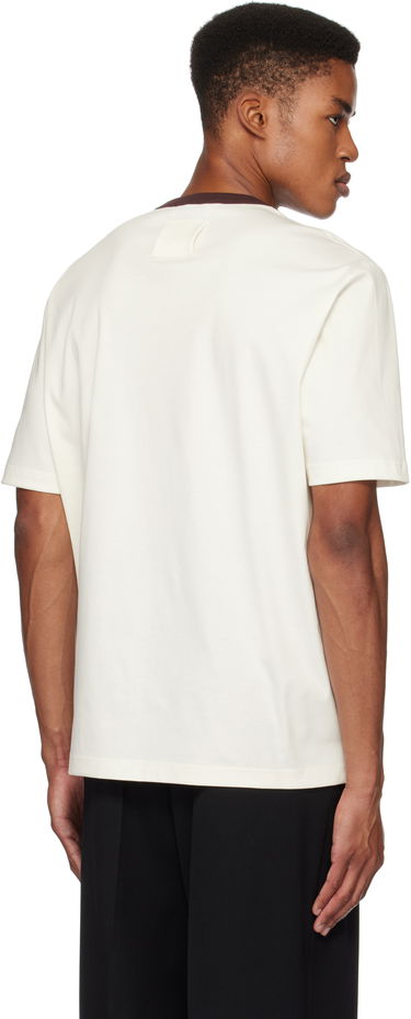 Tričko LANVIN Lanvin Mohair Logo T-Shirt Biela | RM-TS0032-J154-H24, 2