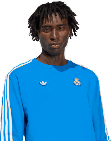Mikina adidas Originals adidas Originals Real Madrid Icon Sweatshirt Modrá | jn3066, 2
