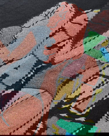 Tričko Slam Jam Andre Thompson T-Shirt with SLAM JAM CHAOS IS ORDER Print Čierna | SJANDRETEE1 BLK, 3